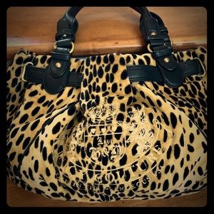 Authentic Juicy Coutour Velour Handbag